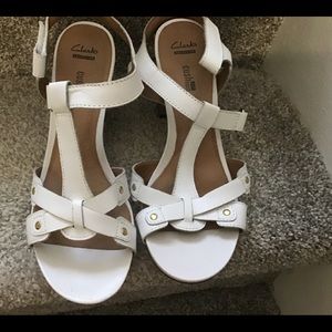 White Clark’s slippers for sale